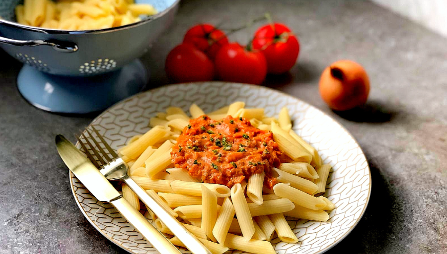 Photo de pâtes à la brousse